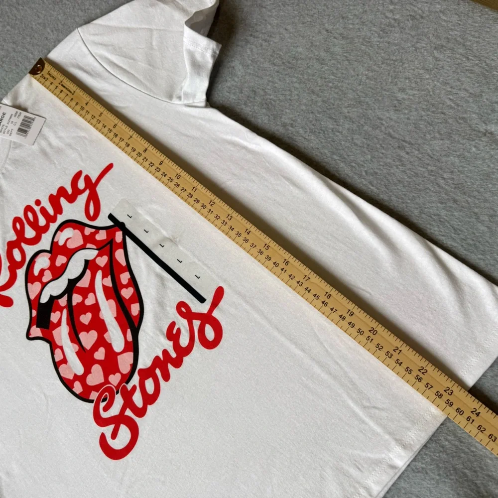 NEW The Rolling‎ Stones Graphic Tee Girls Size Large